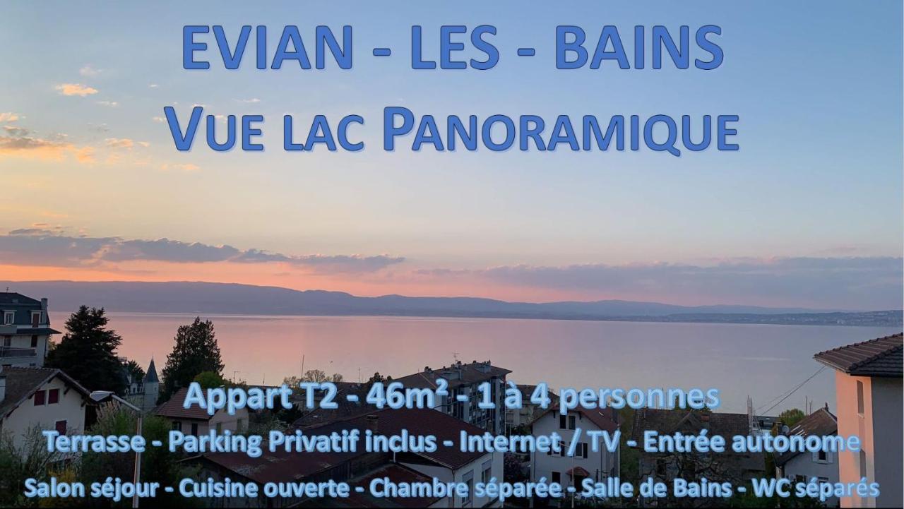 Vue Lac Panoramique Apartment Evian-les-Bains Ngoại thất bức ảnh